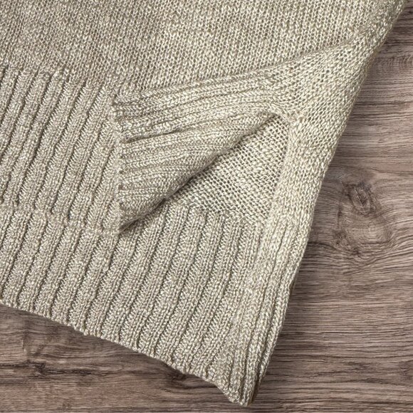 Stitch Fix PINQUE Tan Crewneck Sweater Size Small - Picture 6 of 9